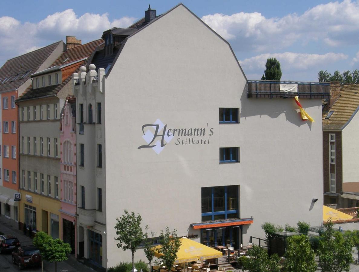 Hermann Hotel Bar Guben Exterior photo